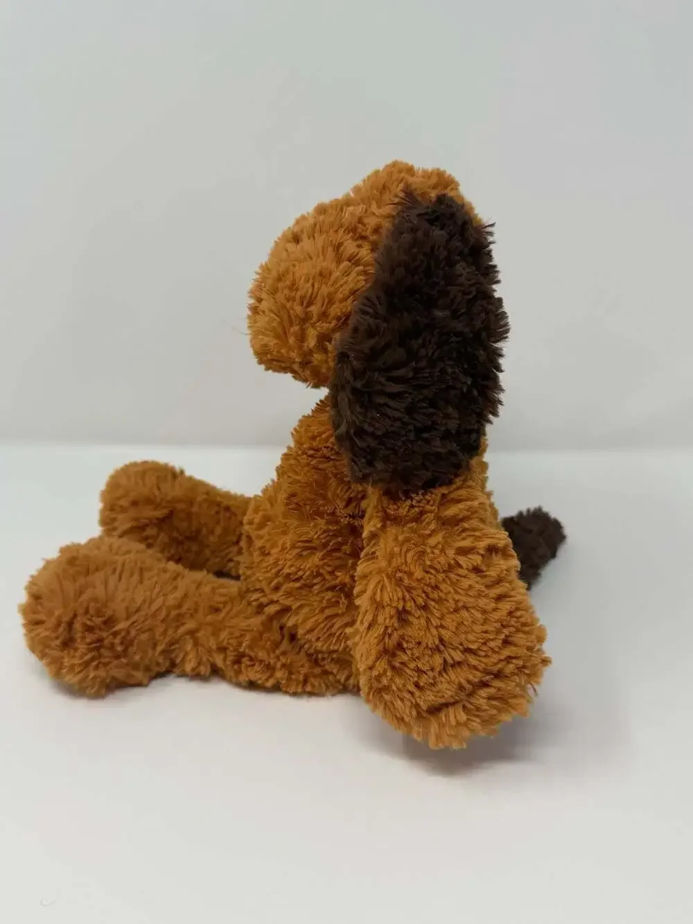 The Manhattan Toy Company Delightful Duffy Brown Plush Puppy Dog 2015 Stuffy